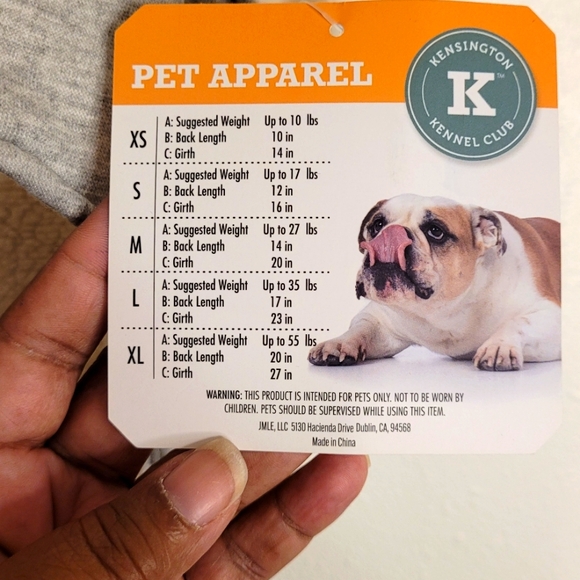 NEW Kensington Kennel Club Pet Faux Fur Coat Apparel Sz XL FIT UP TO 55 LBS Grey - Picture 2 of 14